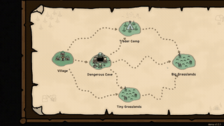 Tribe Quest gameplay clip: map travel